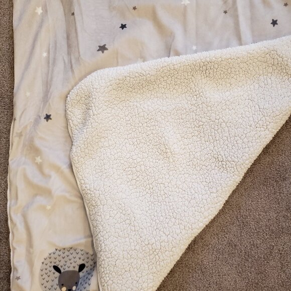 2 sheep fleece baby blankets - Picture 4 of 4